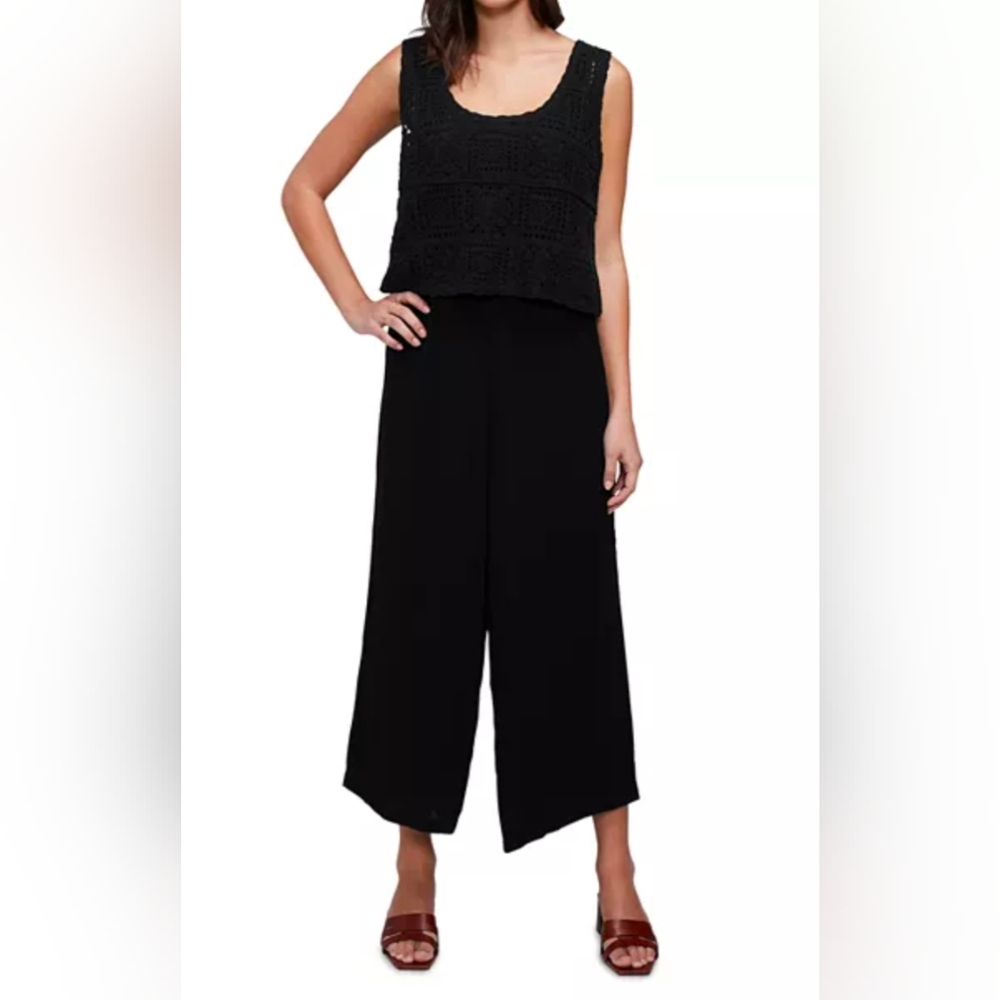 Three Dots Black Romper